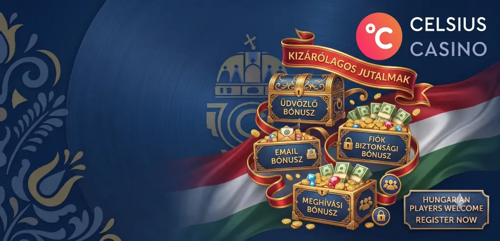 Celsius casino bónuszok